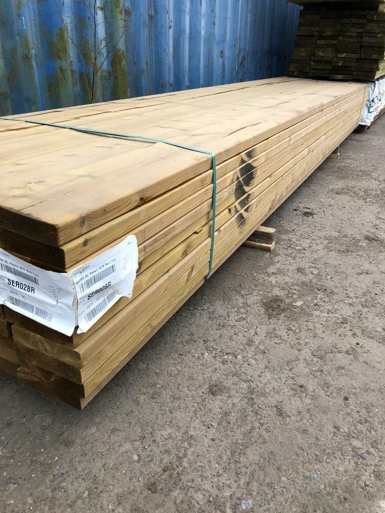 New dressed timber joists 8 x
