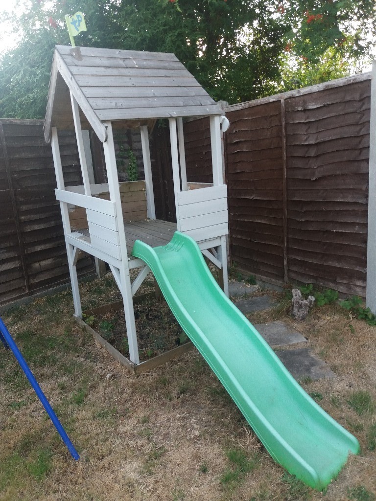 Wooden climbing frame with slide in Bournemouth, Dorset Gumtree