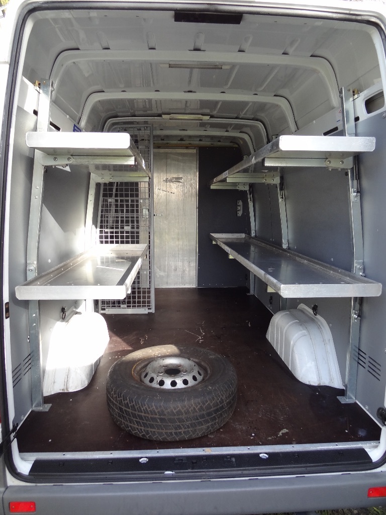 Aluminium folding Shelving Set for Van, 3meters & 1.73meters in