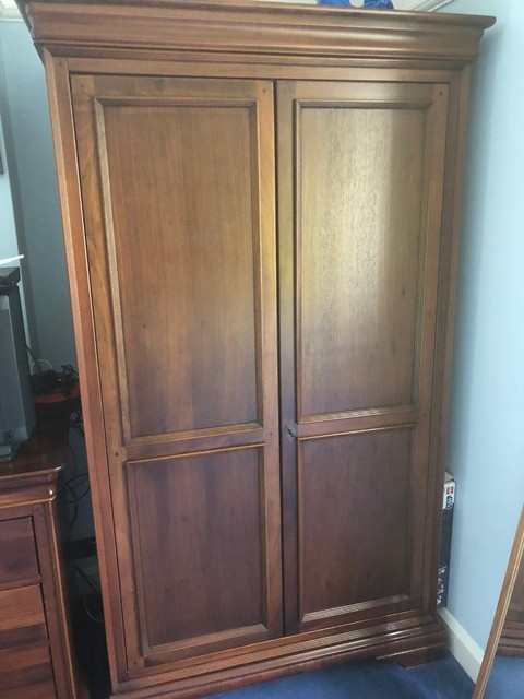 Willis Gambier Louis Philippe Double Wardrobe In St Albans