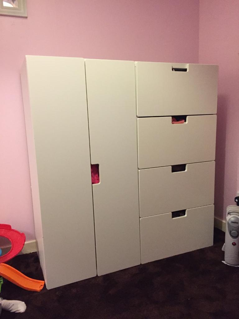 Ikea kids wardrobe and drawers in Blantyre, Glasgow Gumtree