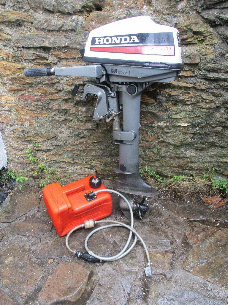 HONDA 5 HP OUTBOARD ENGINE BOAT ENGINE in Plymouth, Devon Gumtree