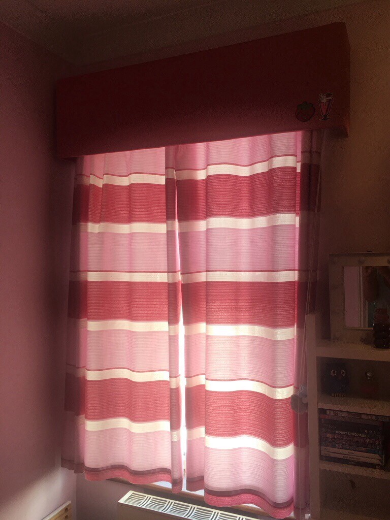 Lovely Girls Window Curtains Net Window Cornices Corded Track