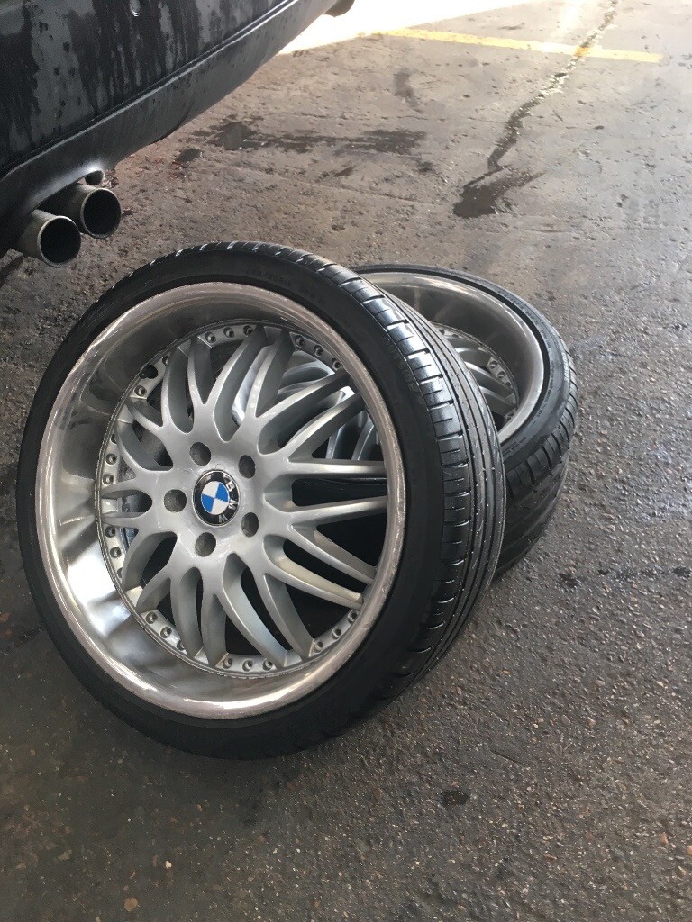 BMW 19 Alloys wheels + Excellent tyres Deep dish. | in Northfleet, Kent ...