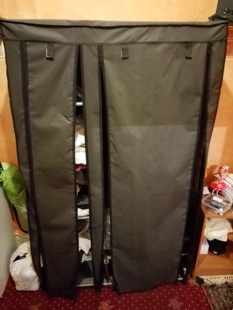 Fabric Canvas Wardrobe Very Cheap In Oldham Manchester