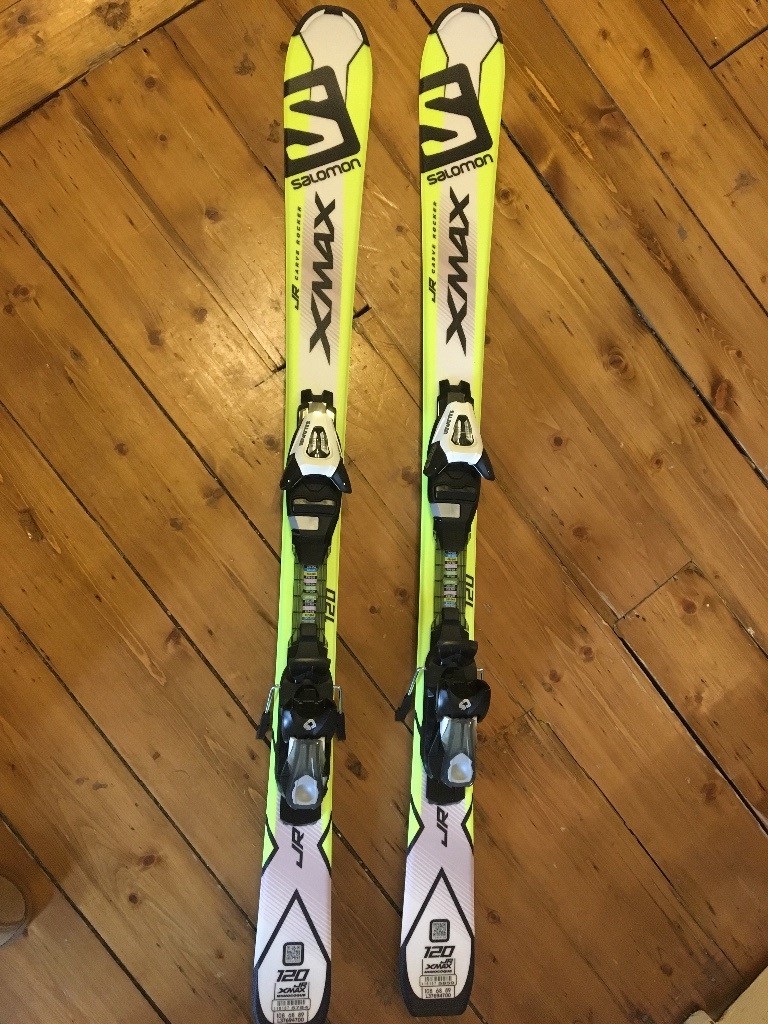 Skis 110cm Brand New Salomon XMAX JR skis with Carve Rocker Technology