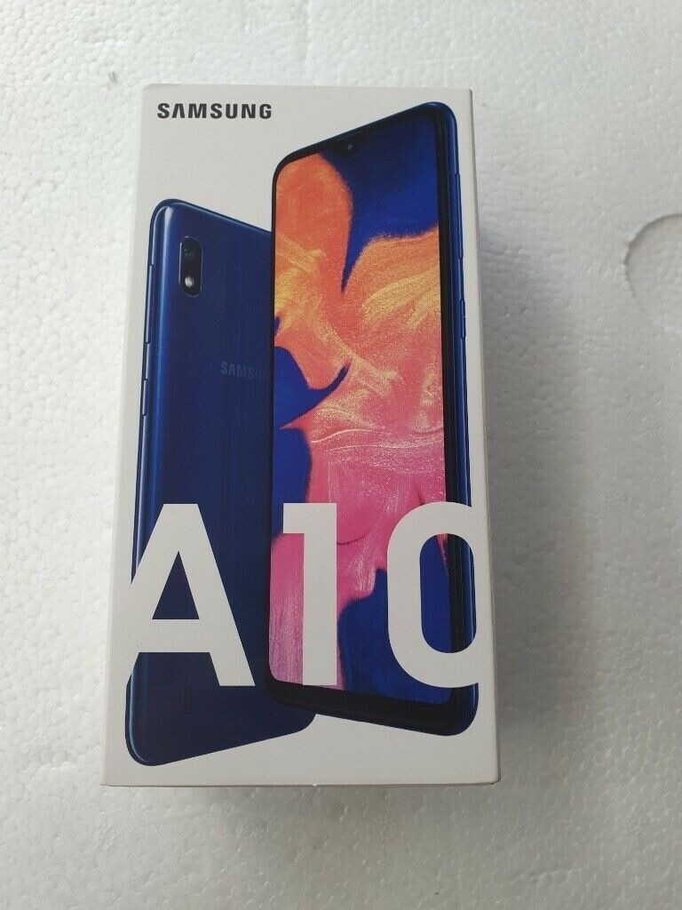 SAMSUNG GALAXY A10 BLUE 32GB DUAL SIM UNLOCKED BRAND NEW SEALED WITH RECEIPT | in Coventry, West
