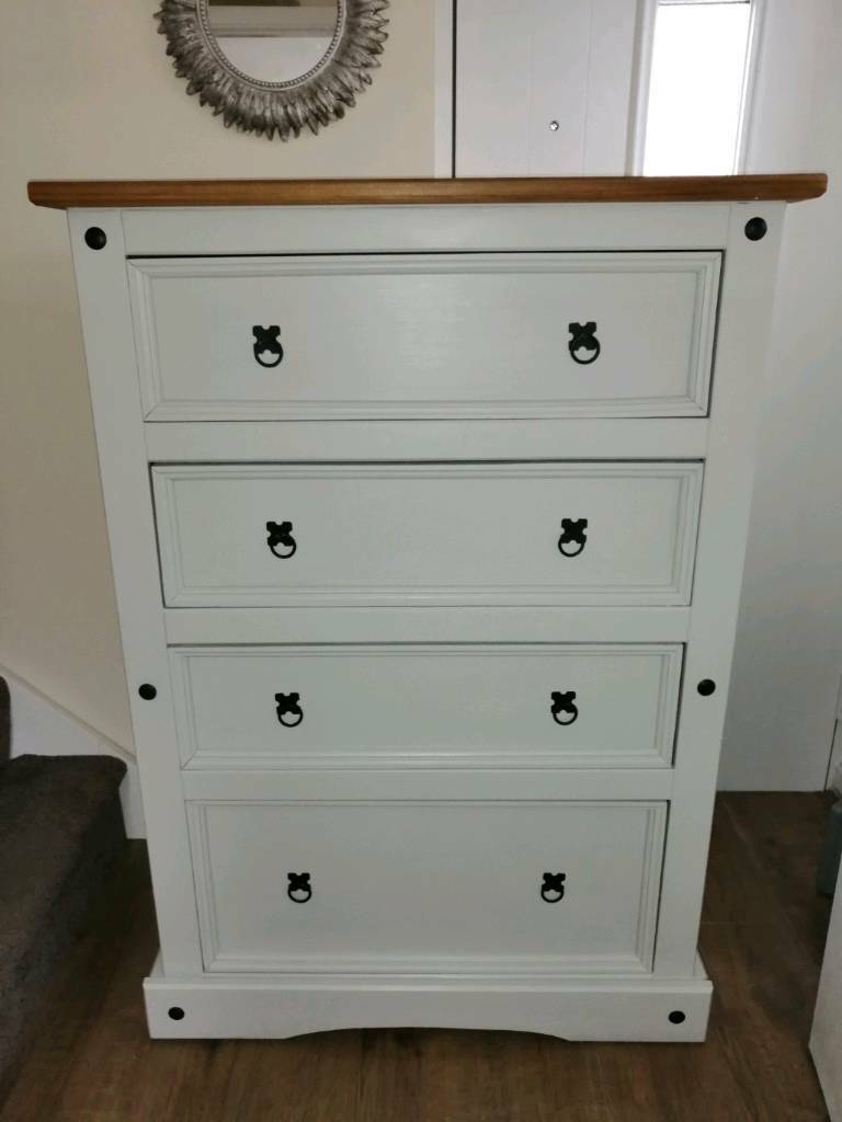 Upcycled Chest Of Draws Corona Mexican Pine In Aylsham Norfolk