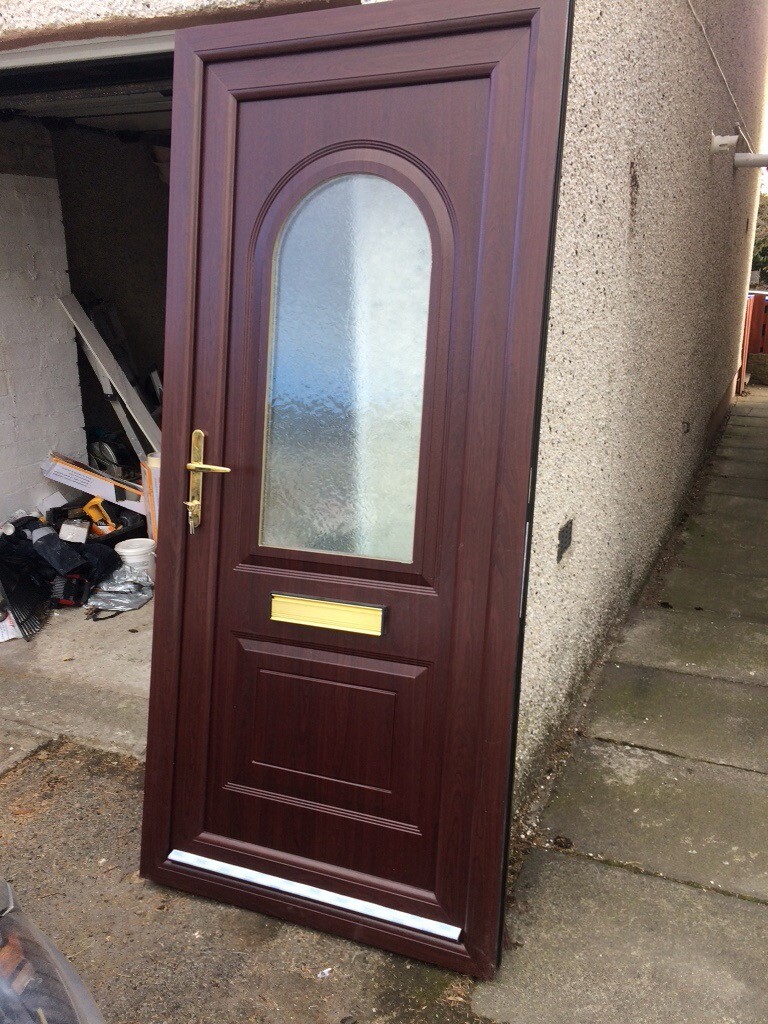 Hi new rosewood pvc door in Aberdeen Gumtree