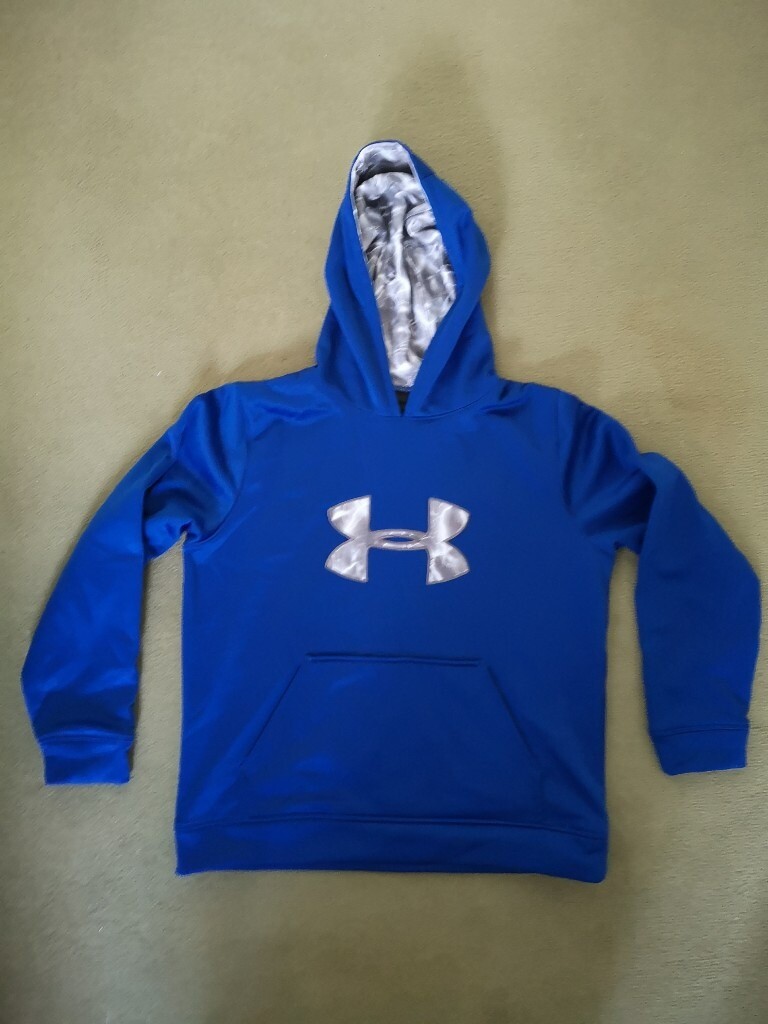 under armour royal blue hoodie