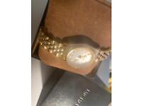Michael Kors Ladies Rose Gold Petite Lexington Watch MK3230