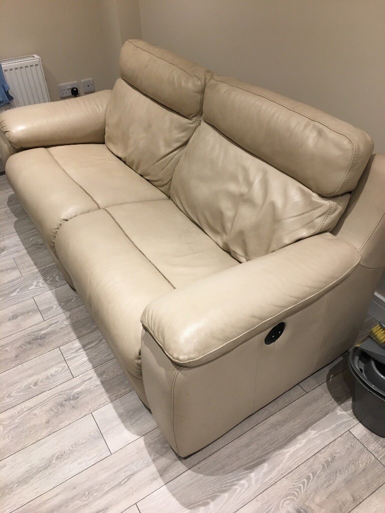 Italian leather reclining sofa in Brinsworth, South Yorkshire Gumtree