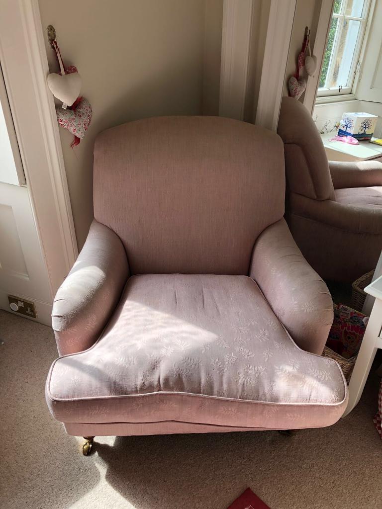Laura Ashley dusky pink armchair in West End, Edinburgh Gumtree
