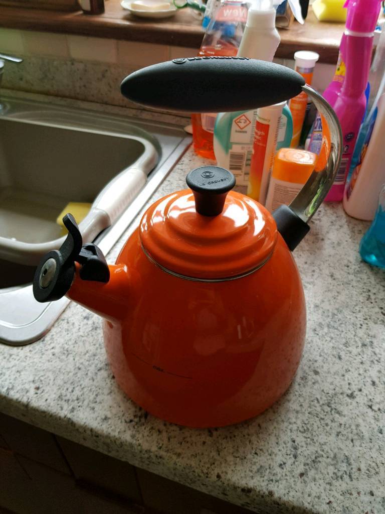 Le Creuset Orange Whistling Kettle in Downend, Bristol Gumtree