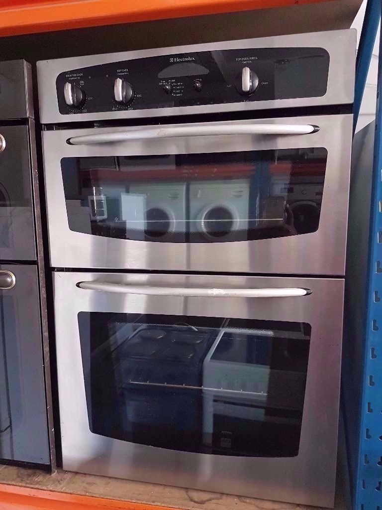 Electrolux built in Electric double Grill/Oven/ Silver in Dagenham