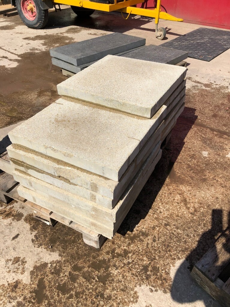 Grey Flags, 600mm x600mm x 65mm, 27nr | in Openshaw, Manchester | Gumtree