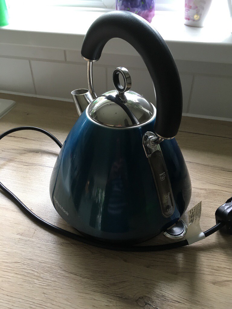 Electric Blue Morphy Richards Kettle in Exminster, Devon Gumtree