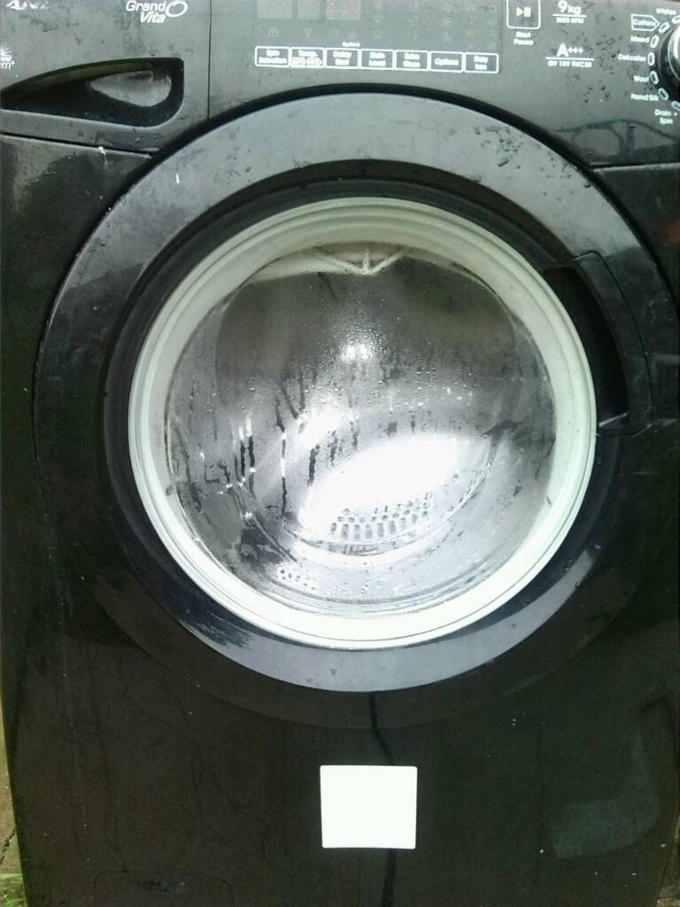 Candy 9kg black washing machine in Middlesbrough, North Yorkshire