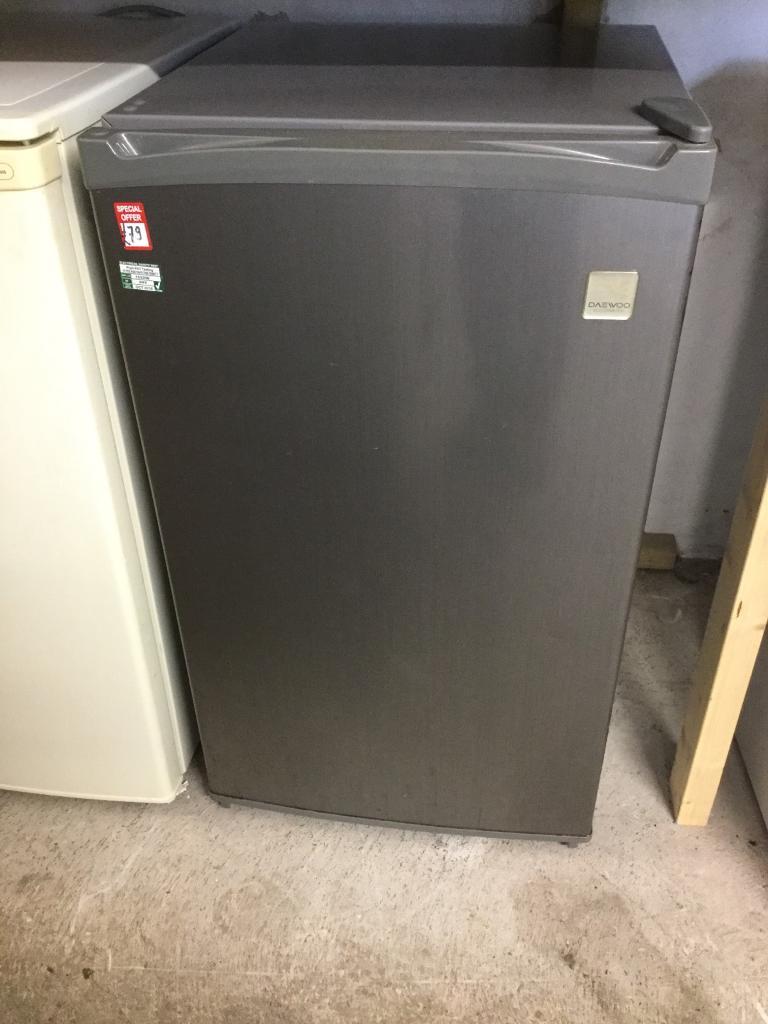 Daewoo Silver Under Counter Fridge With Freezer box in Plymouth