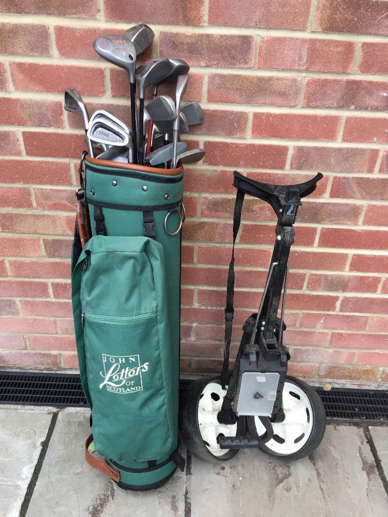 Golf clubs, bag, trolley in Rottingdean, East Sussex Gumtree