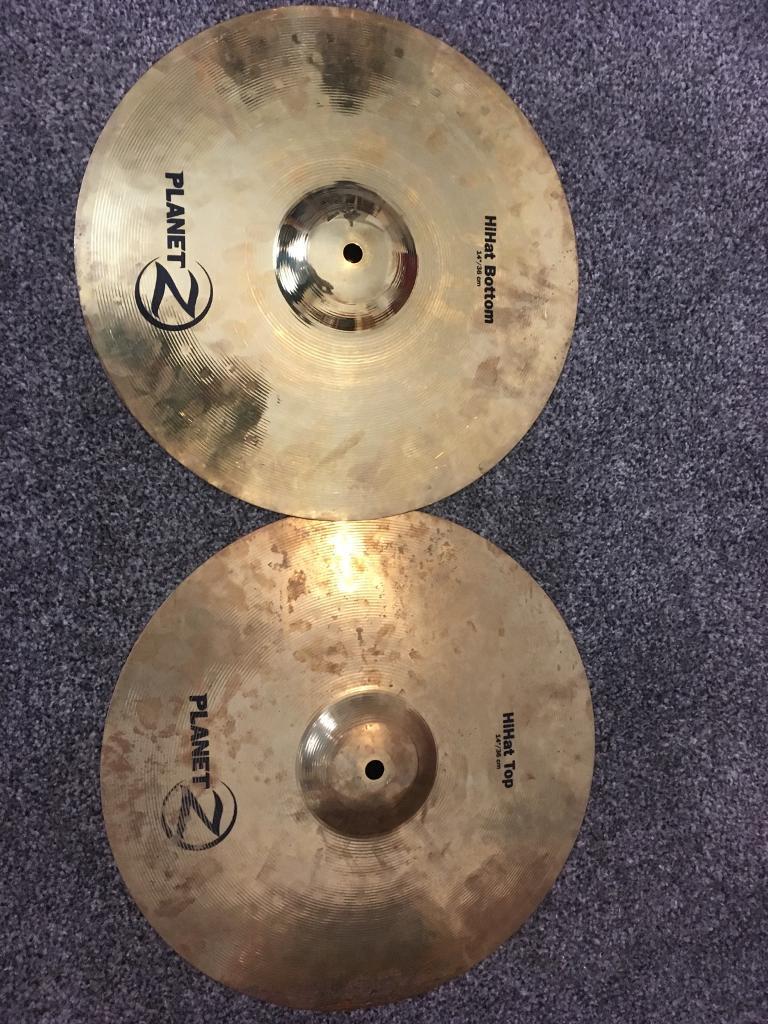 Zildjian Z 14” hihats cymbals pair (top and bottom) in
