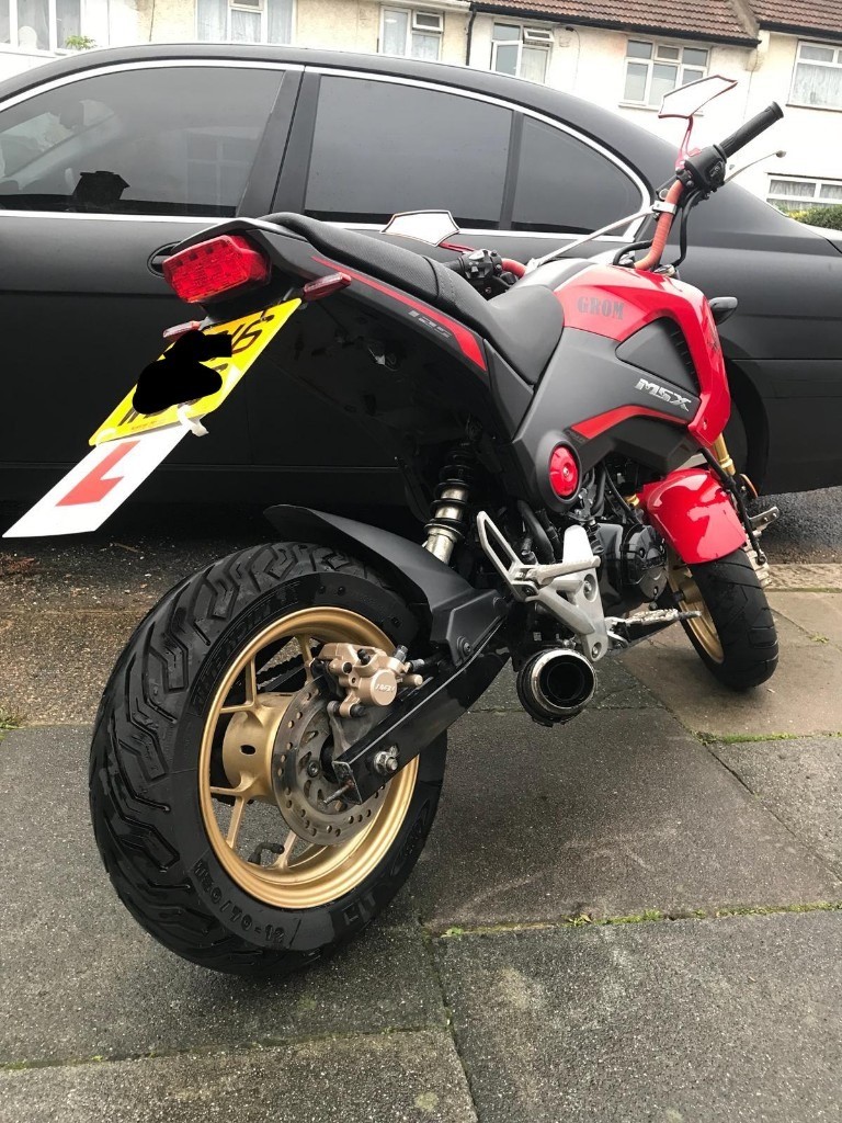 honda msx 125 exhaust