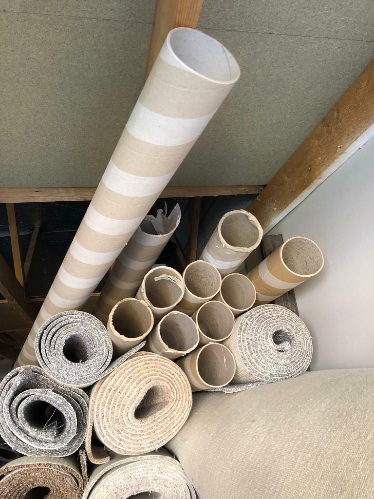 FREE Carpet Cardboard Tubes 4m Long Firewood Log burner in Birchgrove, Swansea Gumtree