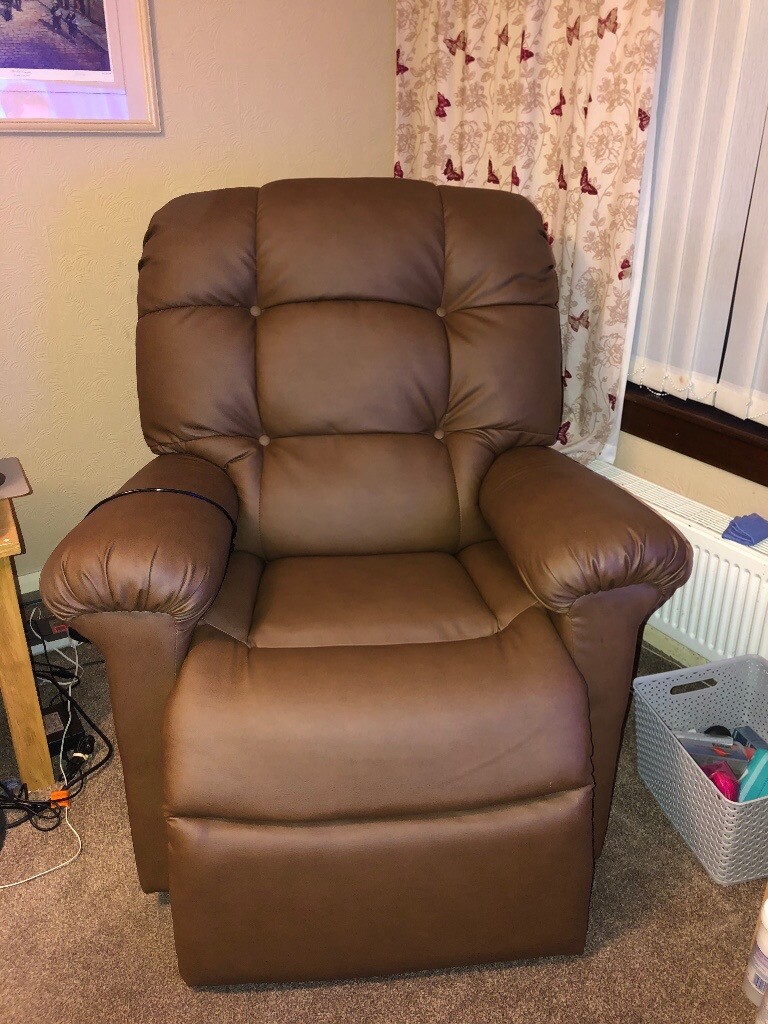Leather Riser Recliner Chair in Dundee Gumtree