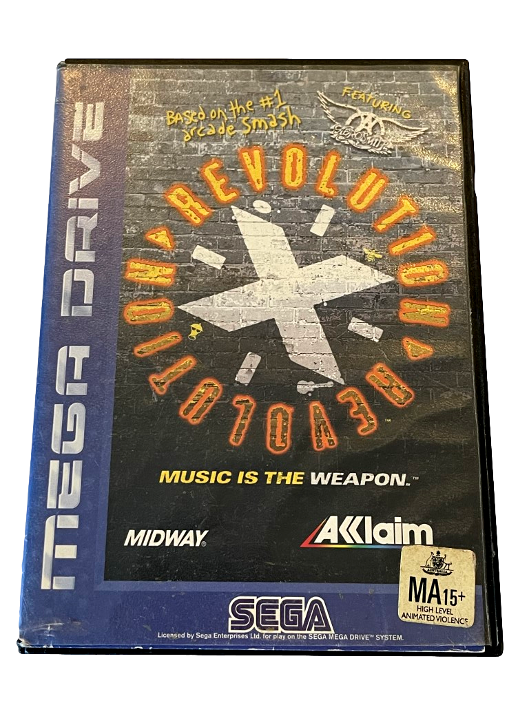 SEGA - レボリューションX Revolution X Sega Mega Drive *Complete* #1 | eBay