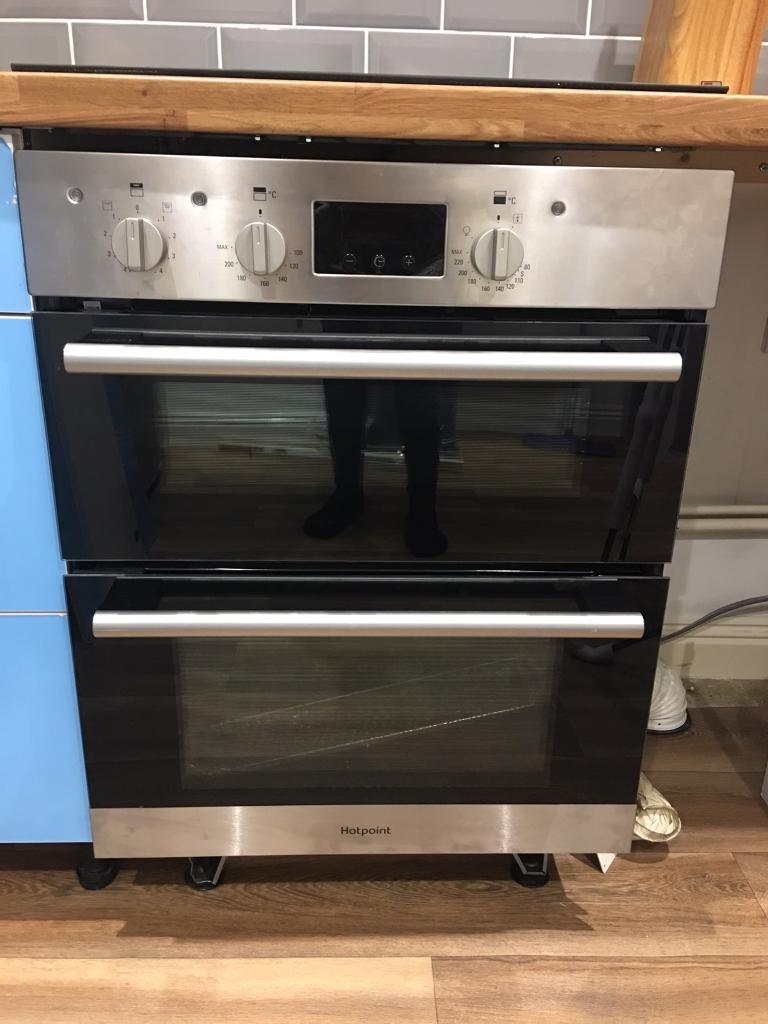 Hotpoint Double Oven Electric Fan Class 2 DU2 540 IX New and unused