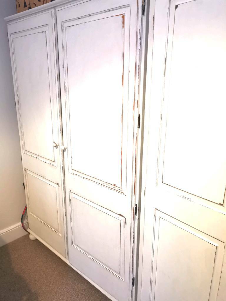 Two matching chalk painted wardrobes in Hyndland, Glasgow Gumtree