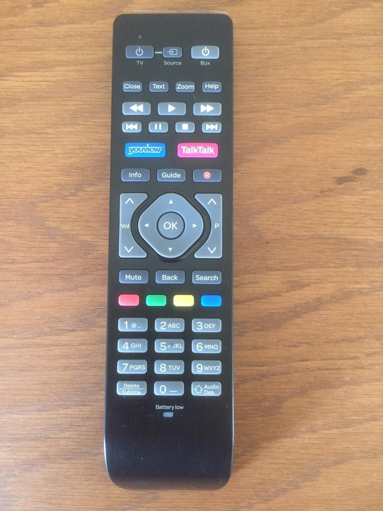 Talktalk Youview remote control in Auckland, County Durham