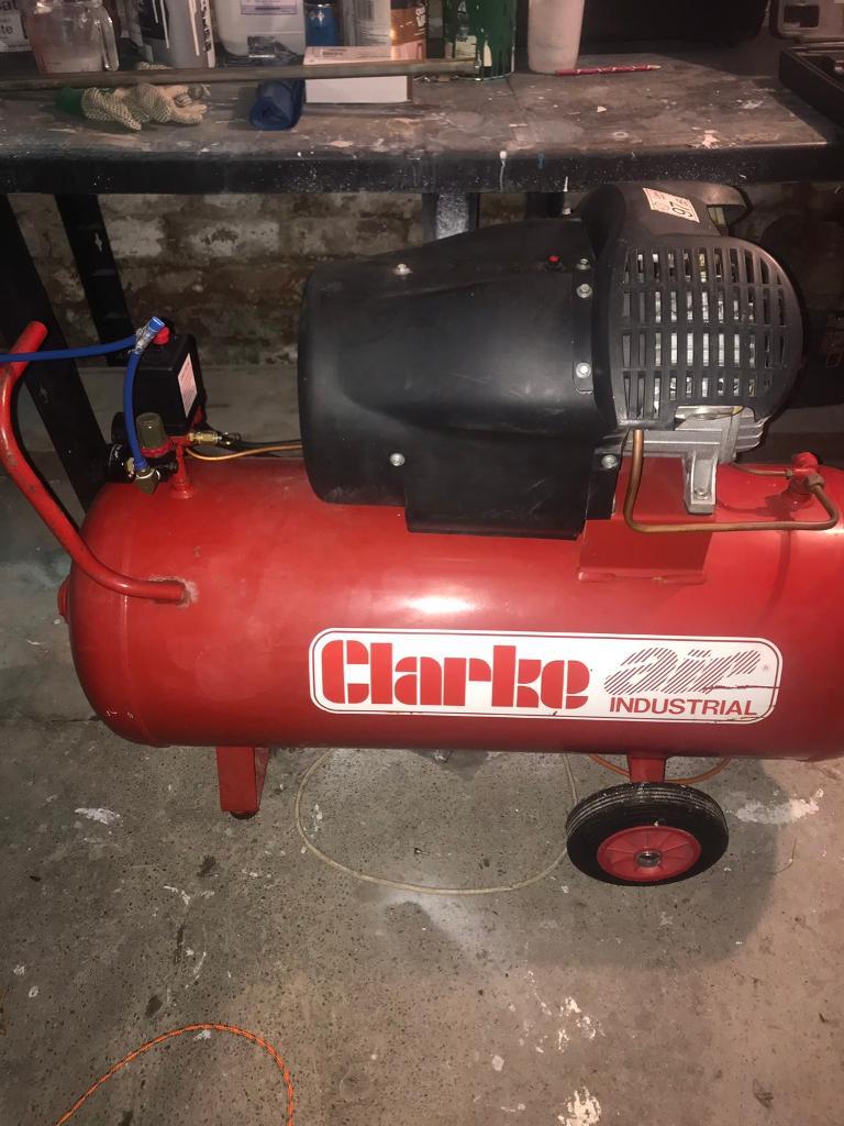 Clarke Air Industrial Direct Drive Compressor 100ltrs. in Trafford