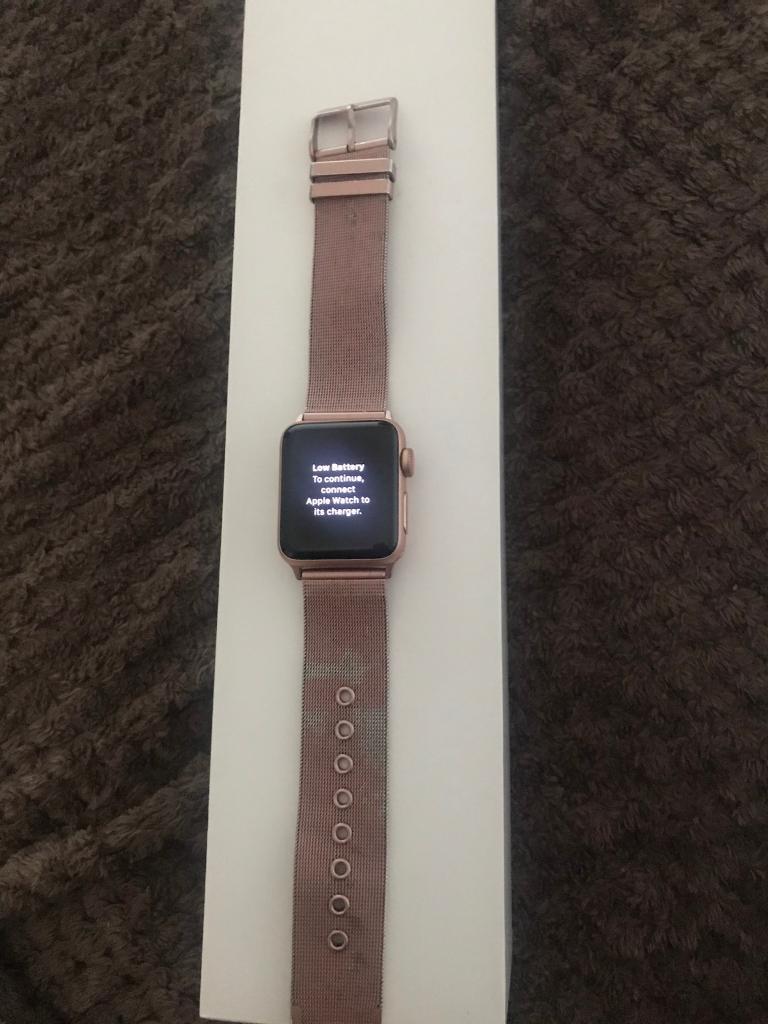 Apple Watch Series 3 Gold/Rose Gold 38mm (GPS + CELLULAR) | in Norwich, Norfolk | Gumtree