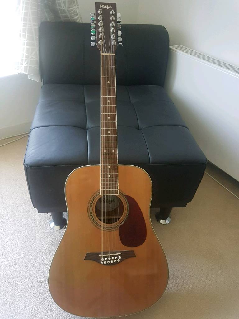 12 String v400 Vintage Acoustic Guitar in Tollcross, Glasgow Gumtree