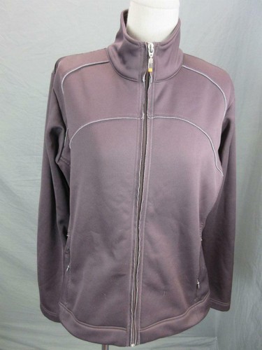 Lucy☆　0912 Lucy Size XL Womens Brown Zip Pockets Fleece Lined Softshell