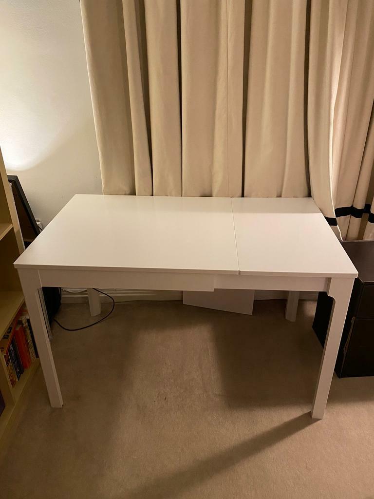 IKEA Adjustable White Desk 1.2m x 70cm or 80cm x 70cm in Chelsea