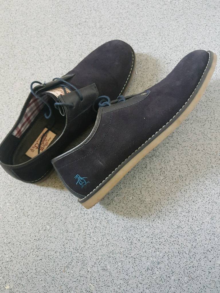 Navy suede Penguin shoes | in Manchester | Gumtree Navy suede Penguin shoes | in Manchester | Gumtree