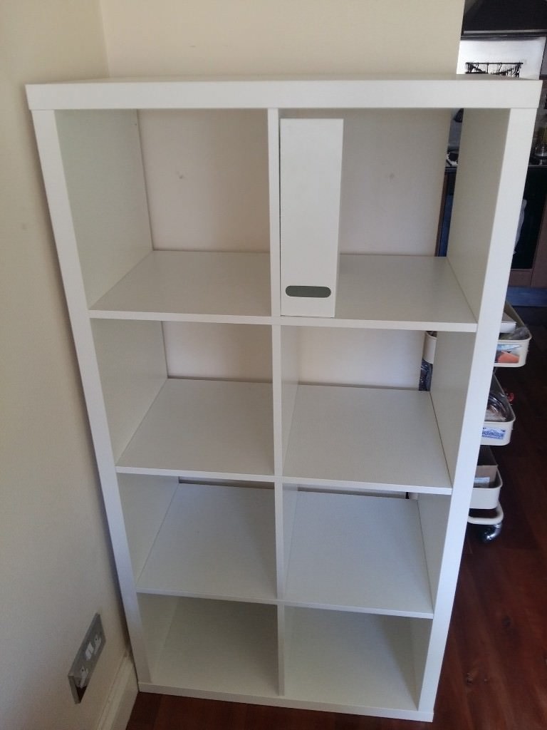 White Bookcase KALLAX from IKEA in Liverpool City Centre, Merseyside