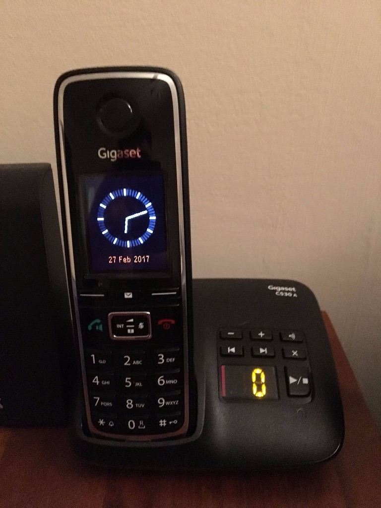 HOME PHONE: GIGASET C530A DUO DECT CORDLESS PHONES AND ANSWERING ...