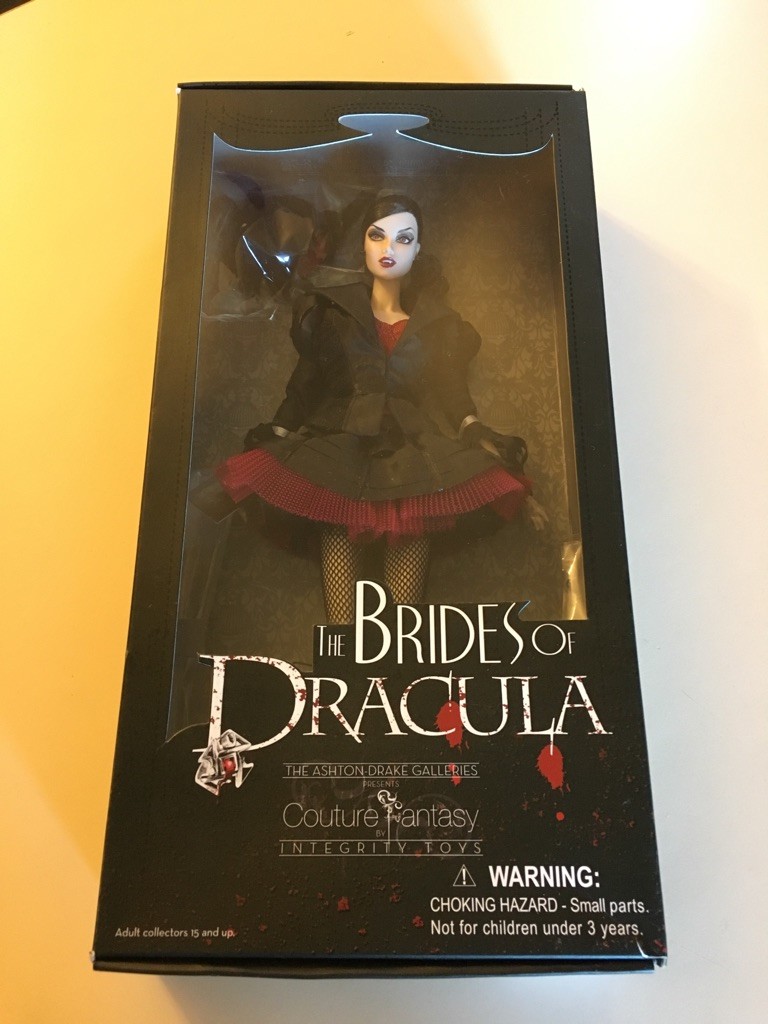 Mina Brides of Dracula Ashton Drake Doll by Integrity Toys.