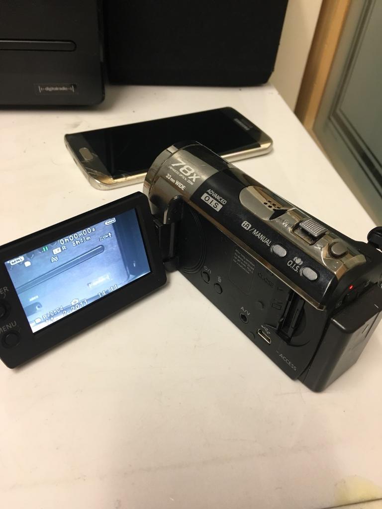 Panasonic SDR-S70 hd video camera 16g memory card | in Bradford, West ...