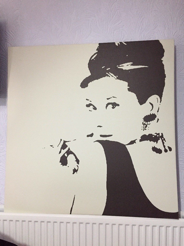 Ikea Audrey Hepburn Canvas | in Duddingston, Edinburgh | Gumtree