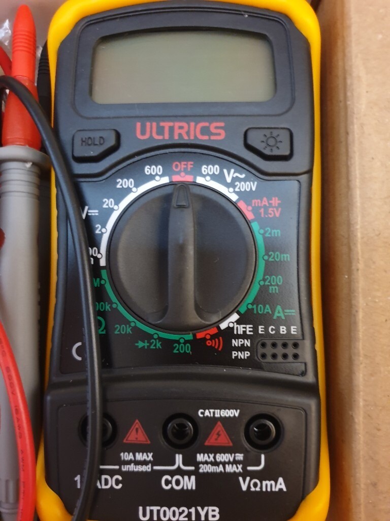 Likenew Ultrics Digital LCD Multimeter in Dalkeith, Midlothian Gumtree