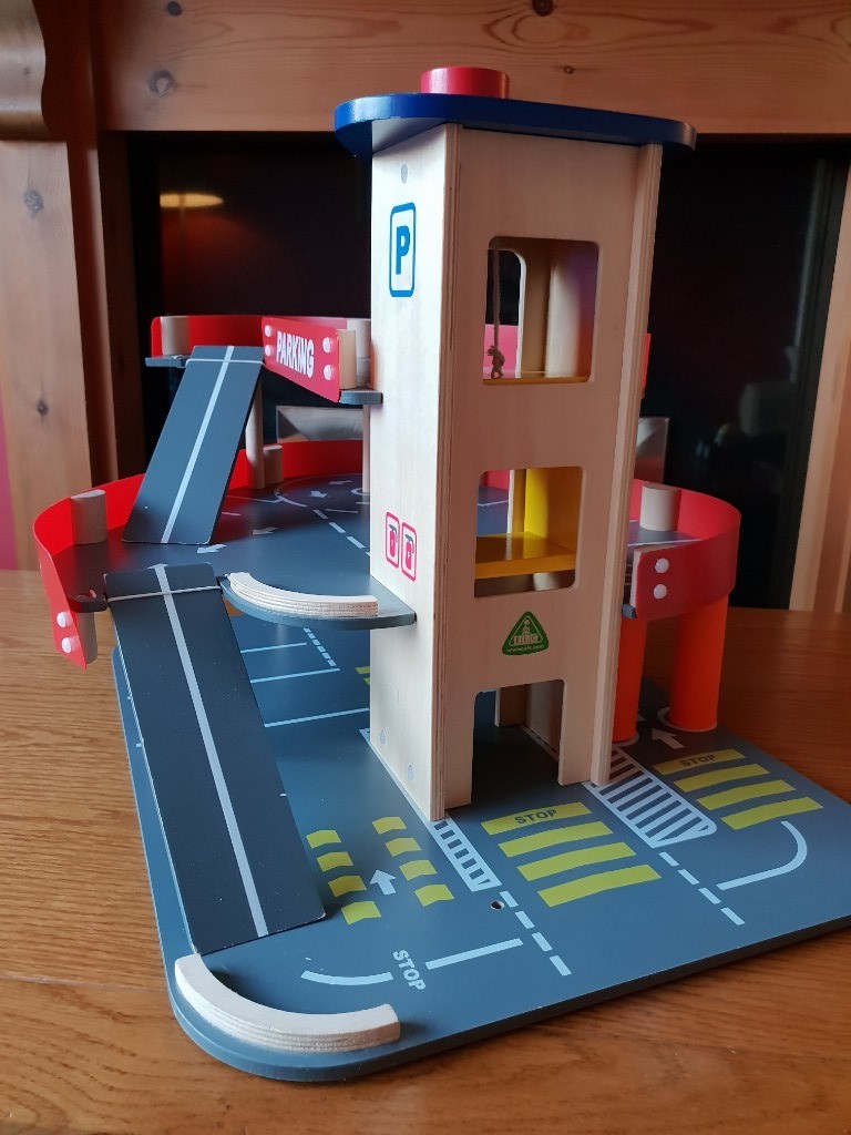 Early Learning Centre Wooden Car Garage in West Bridgford