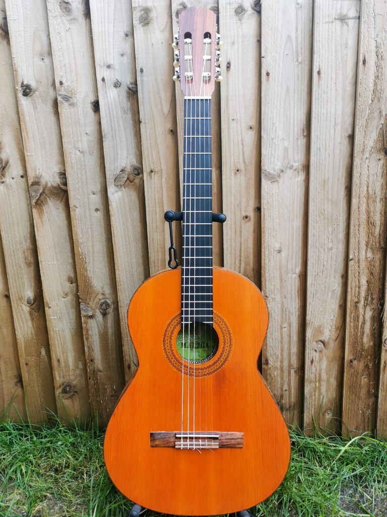 Made in Spain Vintage Classical Guitar BM Malaga (now Admira), great