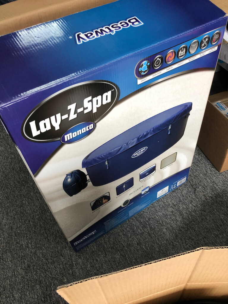 Bestway Lay Z Spa Monaco air jet pump / heater / lid / base