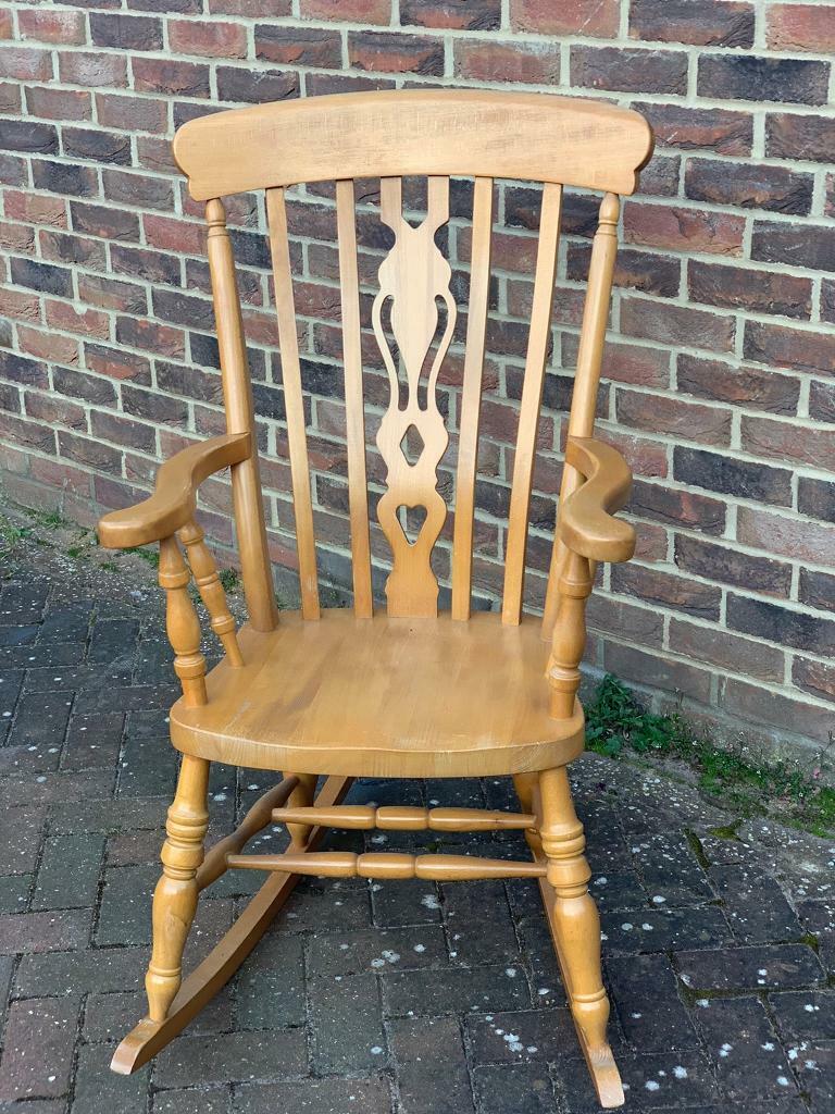 Pine rocking chair in Poringland, Norfolk Gumtree