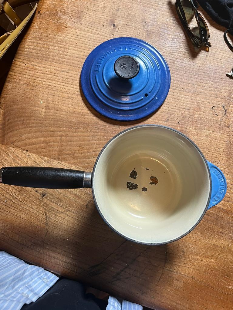 Damaged le creuset pot in Lisburn Road, Belfast Gumtree