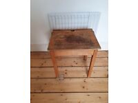 Vintage school desk *collection from Limehouse*